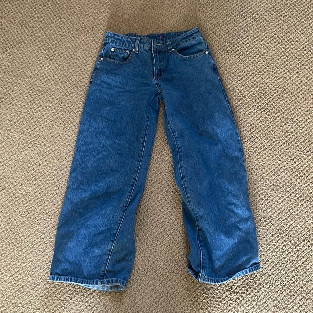 LIKE NEW EDIKTED blue wash jeans size xs!!